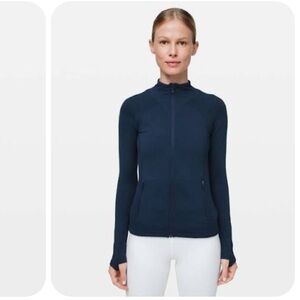 Lululemon Women’s For The Chill Of It Jacket Size 10 True Navy